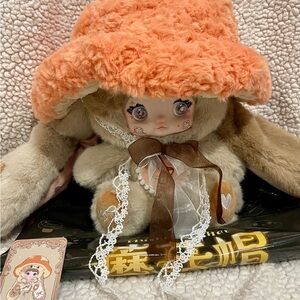 Authentic 400% Nommi Mushroom Hat Series Plush Blind Box Confirmed Tinkle